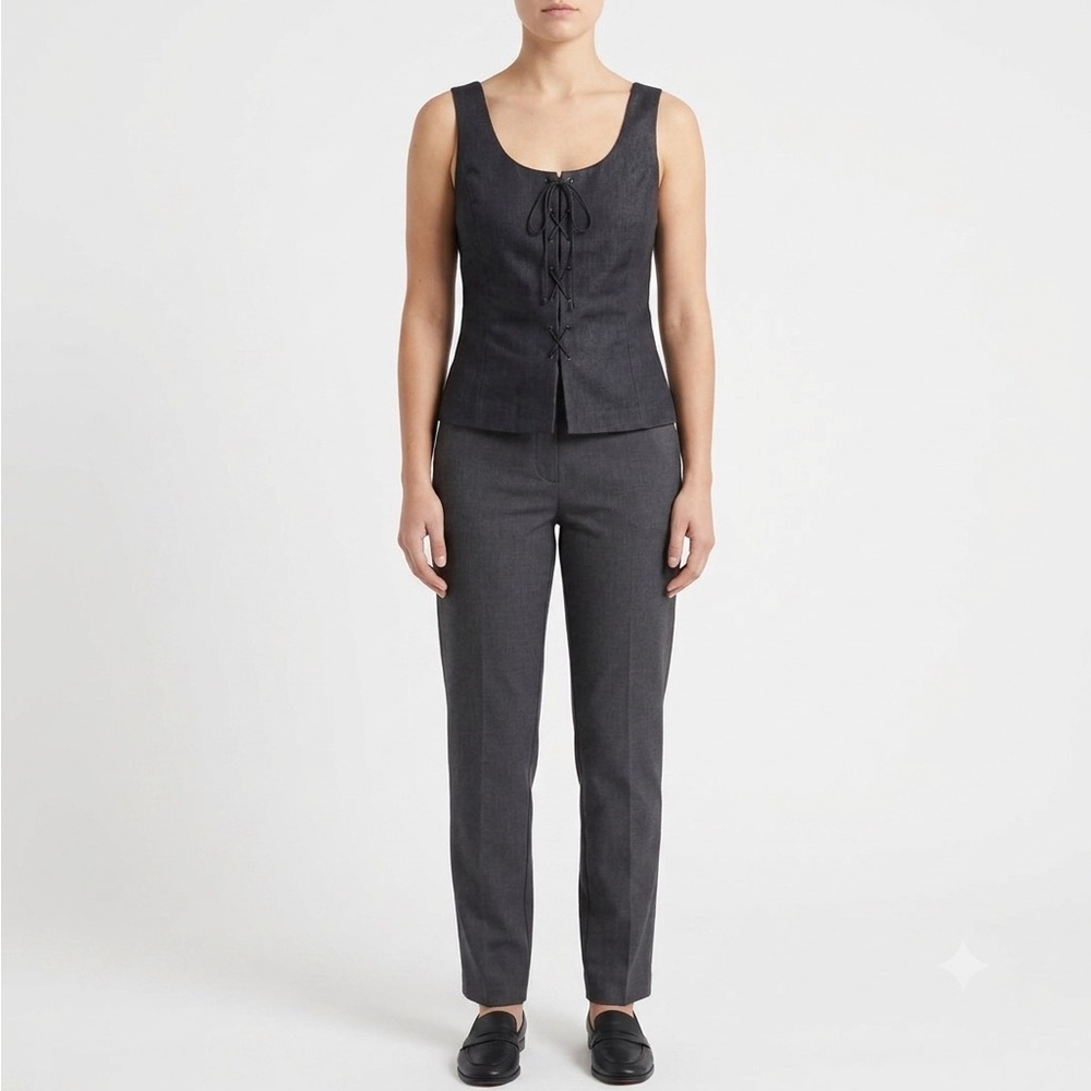 John Roberts Black Denim Tank Top 10